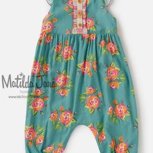 Matilda Jane Floral Romper - Girls